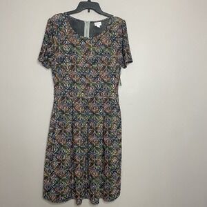 Multicolor Autumn Midi Dress Fit For a Princess! NWT